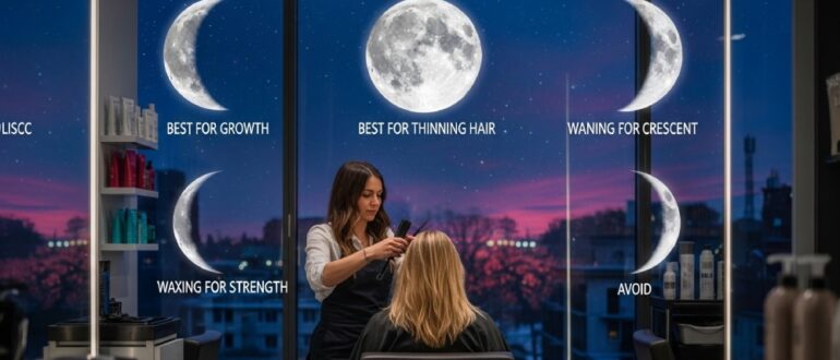 На какую луну лучше стричься женщине