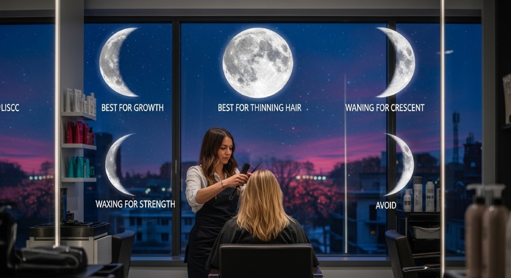 На какую луну лучше стричься женщине