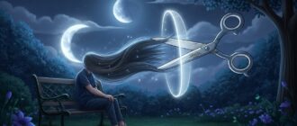 Нельзя стричь волосы на убывающую луну