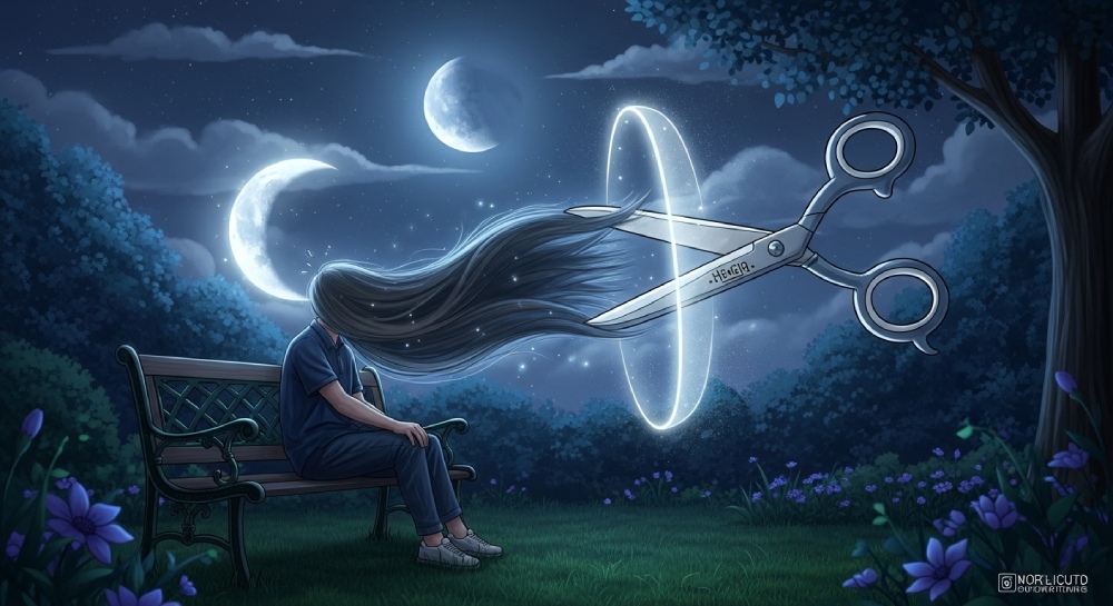 Нельзя стричь волосы на убывающую луну