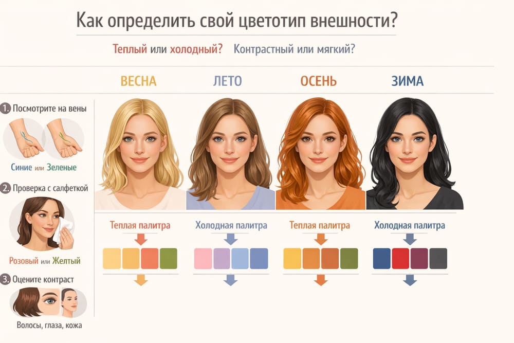 Цветотипы внешности