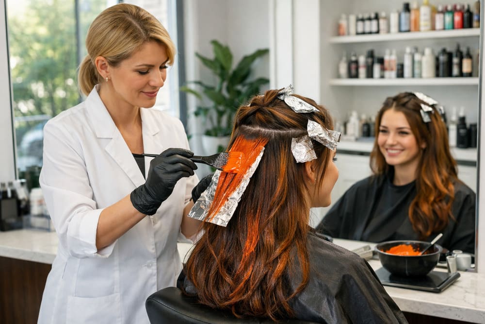 Техники окрашиванияя