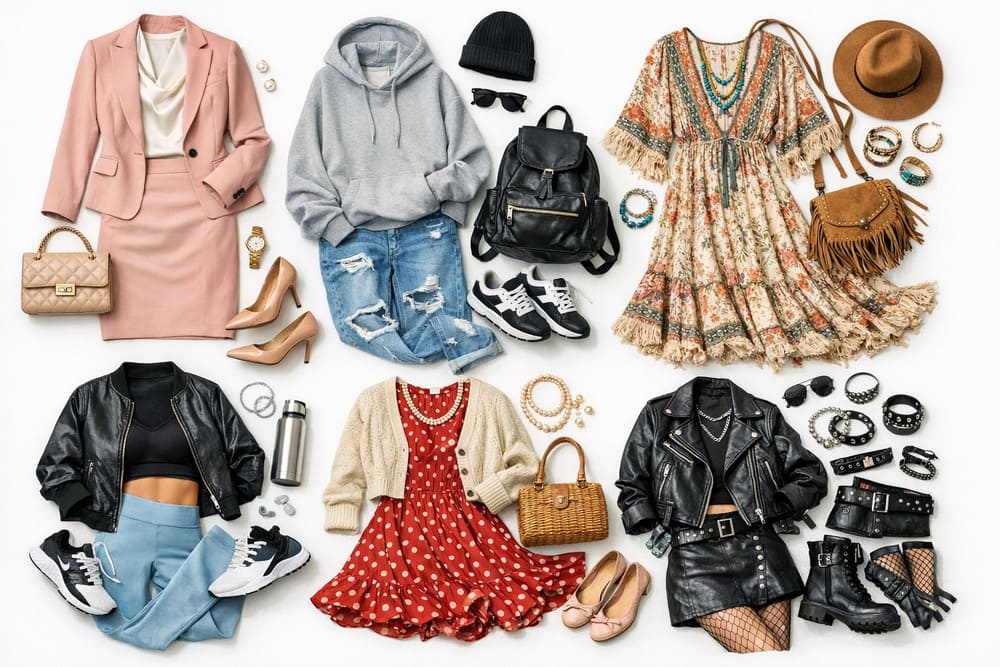 Стили одежды для девушек